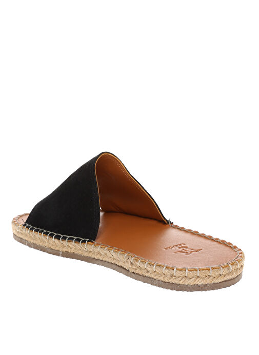 Fabrika Siyah Erkek Deri Terlik ALEX - Görsel 3