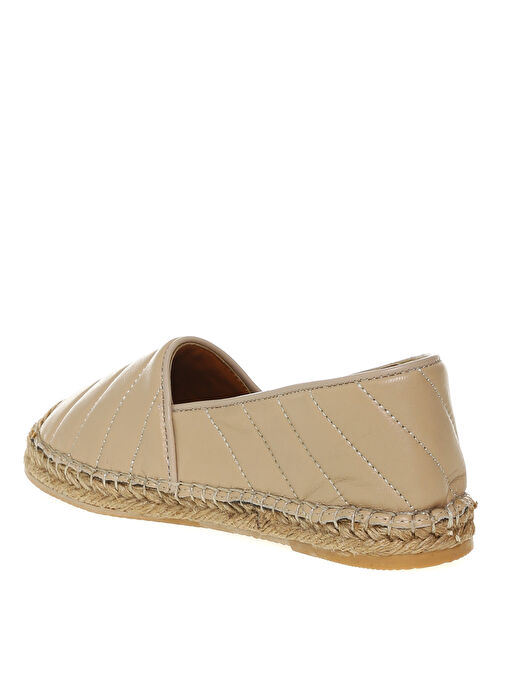 Fabrika Deri Ekru Kadın Espadril MAURENE - Görsel 3
