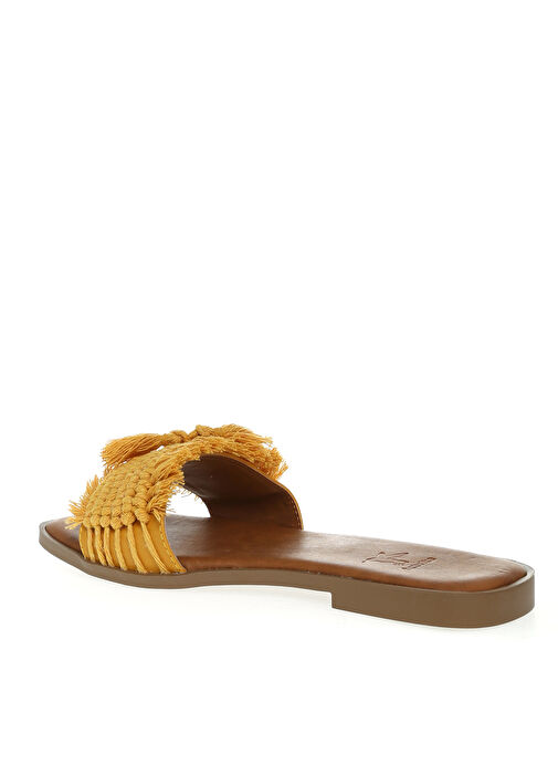 Fabrika Sarı Kadın Terlik ALEXEA - Görsel 3