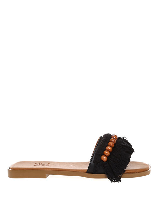 Fabrika Siyah Kadın Terlik BAILEY - Görsel 2