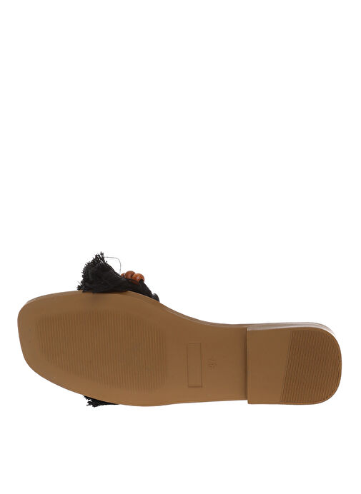 Fabrika Siyah Kadın Terlik BAILEY - Görsel 4