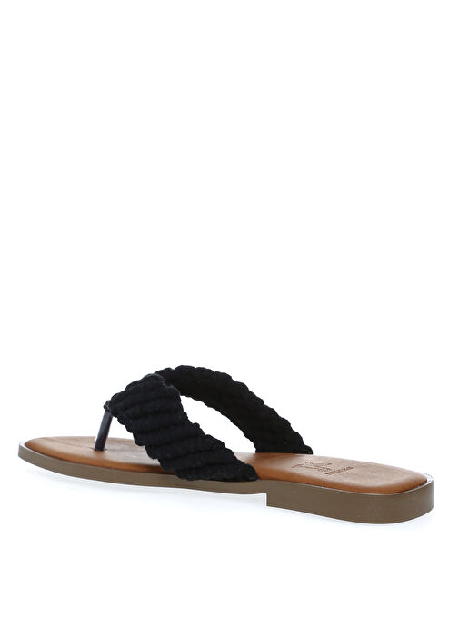 Fabrika Nonnah Siyah Kadın Terlik - Görsel 3