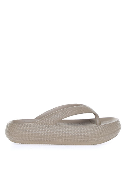 T-Box Bej Kadın Plaj Terliği BARTYS - Görsel 2