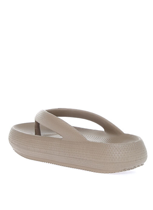 T-Box Bej Kadın Plaj Terliği BARTYS - Görsel 3