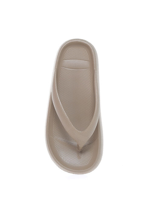 T-Box Bej Kadın Plaj Terliği BARTYS - Görsel 5