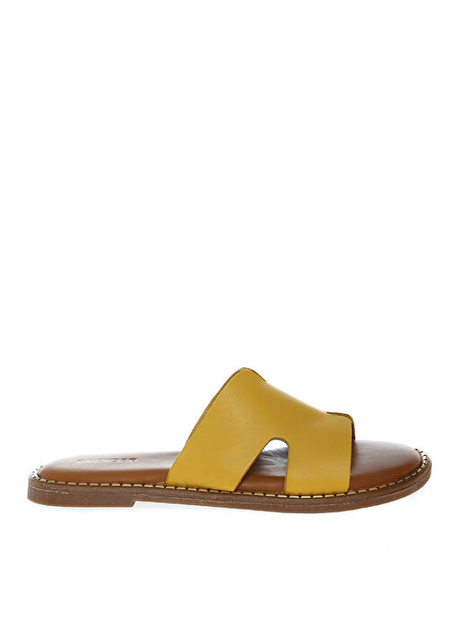 Greyder Sarı Kadın Terlik 2Y2TT53396 - Görsel 2
