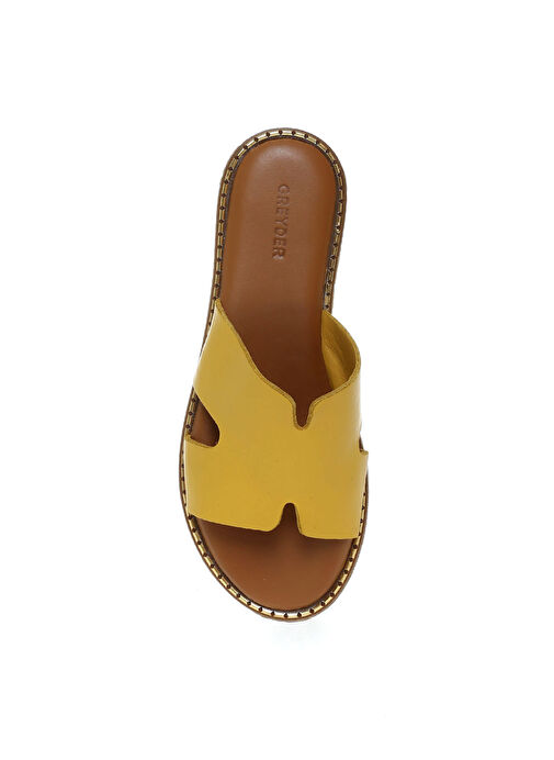 Greyder Sarı Kadın Terlik 2Y2TT53396 - Görsel 5