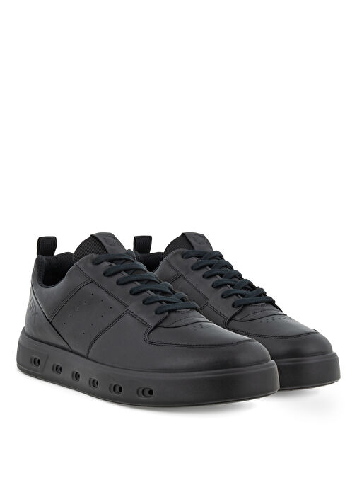 Ecco Siyah Erkek Deri Sneaker ECCO STREET 720 M SHOE - Görsel 5