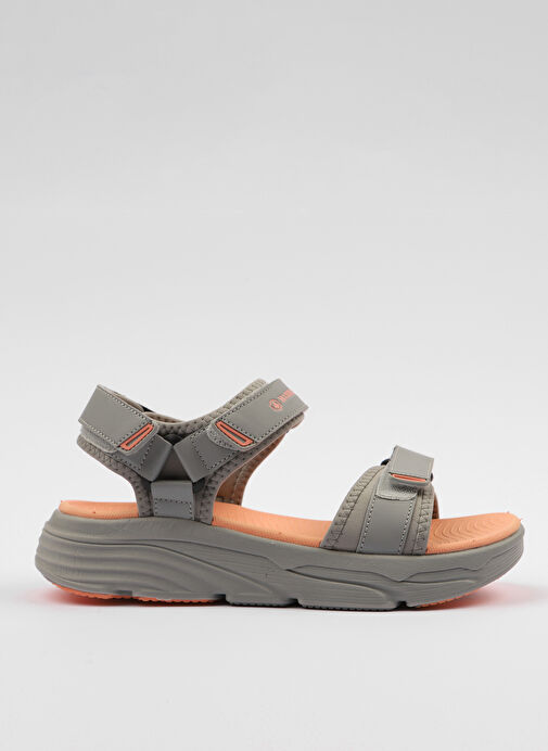 Hammer Jack Gri-Turuncu Kadın Sandalet 101 22106-Z - Görsel 2
