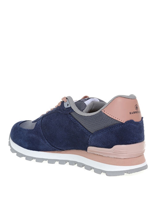 Hammer Jack Koyu İndigo Kadın Deri Sneaker 102 19250-G - Görsel 3