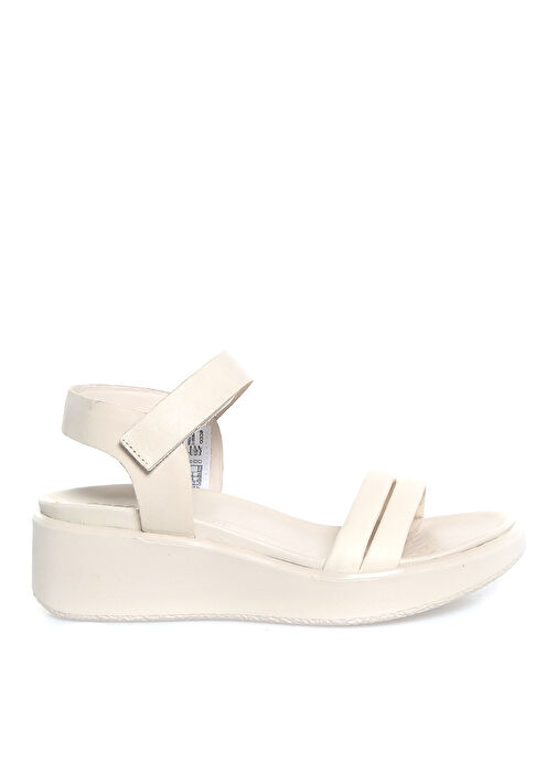 Ecco Bej Kadın Deri Sandalet 27330359113 - Görsel 2