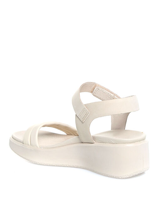 Ecco Bej Kadın Deri Sandalet 27330359113 - Görsel 3