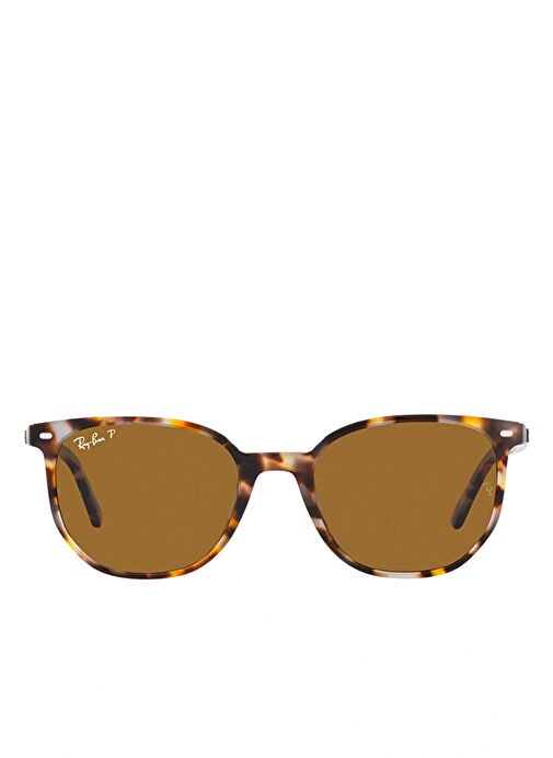 Ray-Ban Elliot RB2197 Kare Kahve Polarize Unisex Güneş Gözlüğü