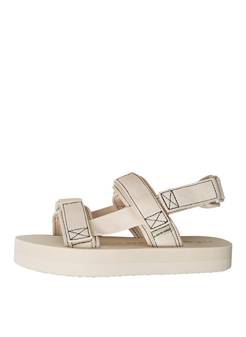 Vero Moda Krem Kadın Sandalet 10195807 - Görsel 2