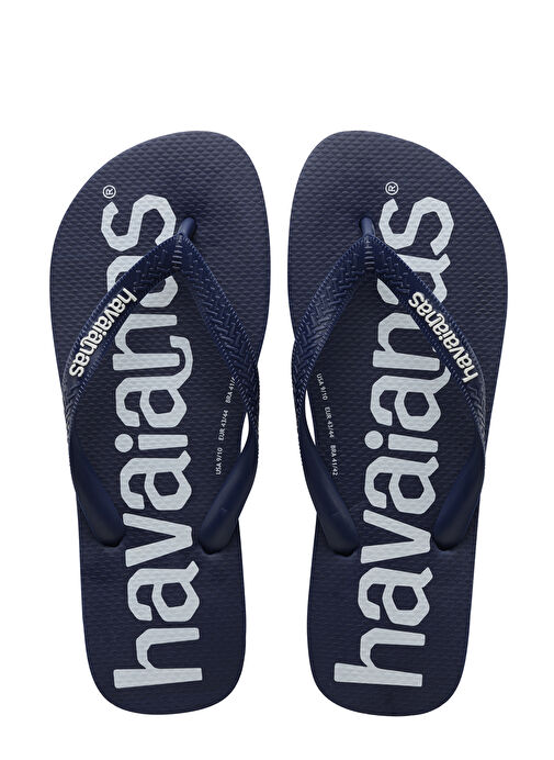 Havaianas Lacivert-Beyaz Erkek Terlik TOP LOGOMANIA - Görsel 2