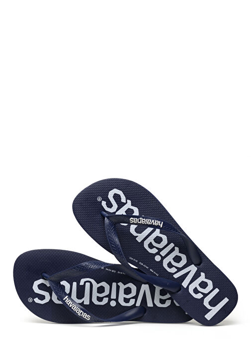 Havaianas Lacivert-Beyaz Erkek Terlik TOP LOGOMANIA - Görsel 5
