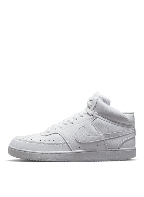 Beyaz Erkek Basketbol Ayakkabısı DN3577-100 COURT VISION MID NN - Görsel 3