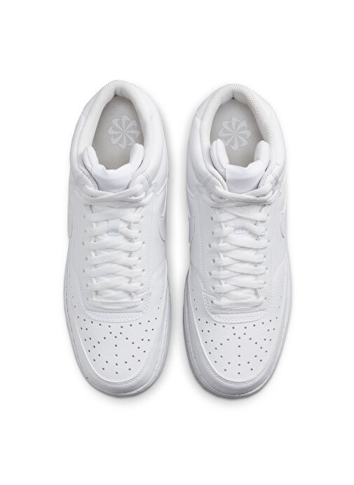 Beyaz Erkek Basketbol Ayakkabısı DN3577-100 COURT VISION MID NN - Görsel 5