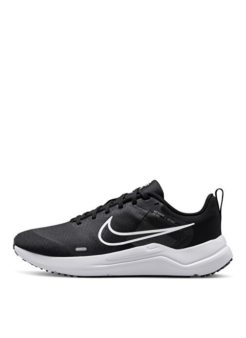 Nike Nike Siyah Beyaz Siyah - Beyaz Kadın Koşu Ayakkabısı DD9294-001 W NIKE DOWNSHIFTER 12 Koşu & Yürüyüş Ayakkabıları | Boyner Siyah Beyaz - 3. görsel