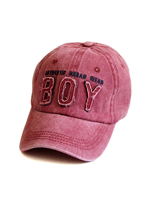 Big White Vişne Unisex Şapka Boy Eskitme Cap