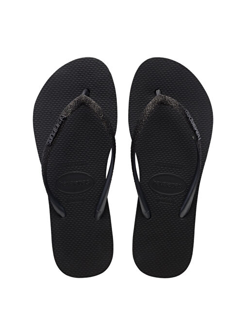 Havaianas Siyah Kadın Plaj Terliği HAV. SLIM FLATFORM SPARKLE - Görsel 2