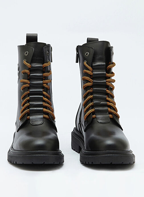 Harley Davidson Siyah Erkek Deri Bot THAR - Görsel 4