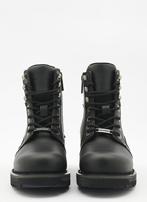 Harley Davidson Siyah Erkek Deri Bot AMOS - Görsel 4