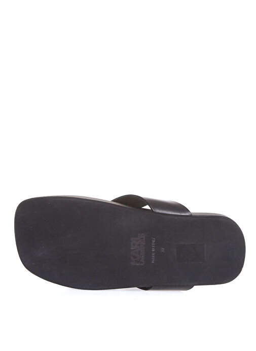 Karl Lagerfeld Siyah Kadın Terlik KL81500 - Görsel 4
