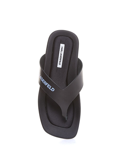 Karl Lagerfeld Siyah Kadın Terlik KL81500 - Görsel 5