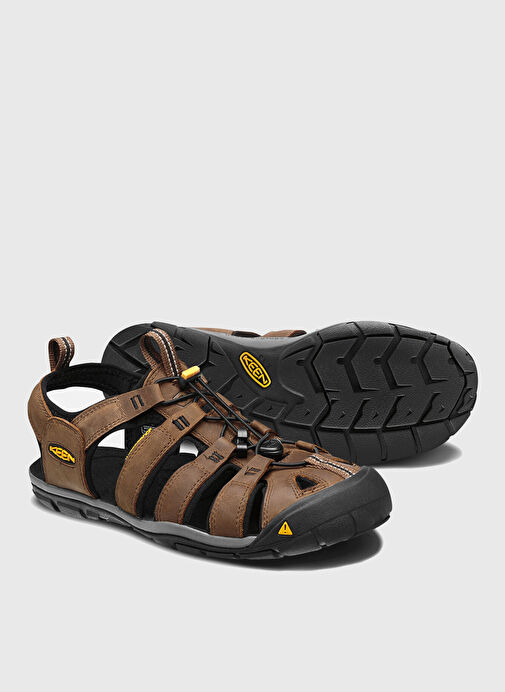 Kahve Erkek Sandalet CLEARWATER CNX LEATHER - Görsel 5