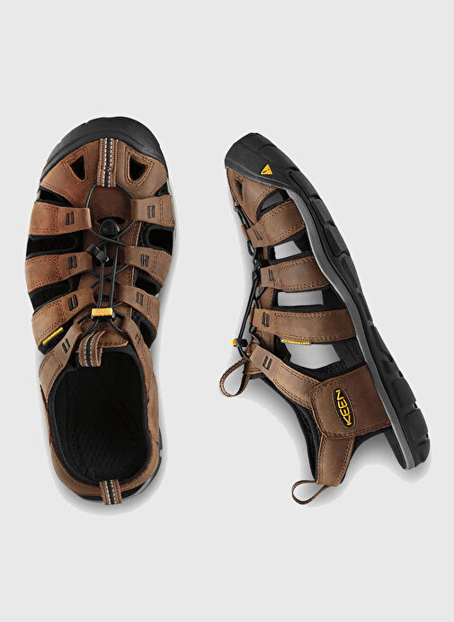 Kahve Erkek Sandalet CLEARWATER CNX LEATHER - Görsel 6