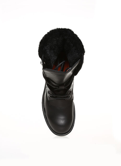 Harley Davidson Siyah Kadın Deri Bot HANNAH NEW - Görsel 5