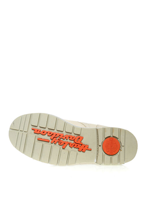 Harley Davidson Bej Kadın Deri Bot COLMAR - Görsel 4