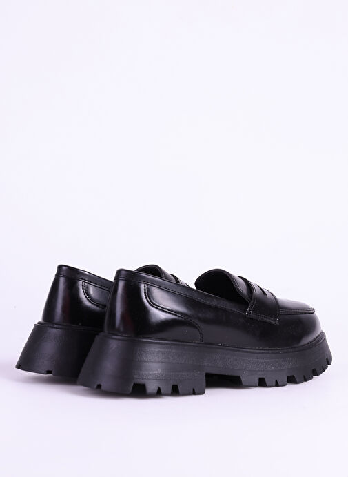 Fabrika Siyah Kadın Loafer TABOA - Görsel 4