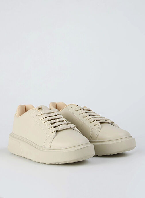 Fabrika Bej Kadın Sneaker PATINGA - Görsel 3