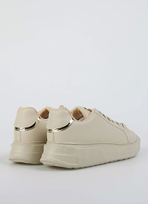 Fabrika Bej Kadın Sneaker PATINGA - Görsel 5