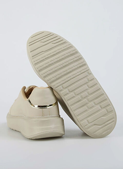 Fabrika Bej Kadın Sneaker PATINGA - Görsel 6