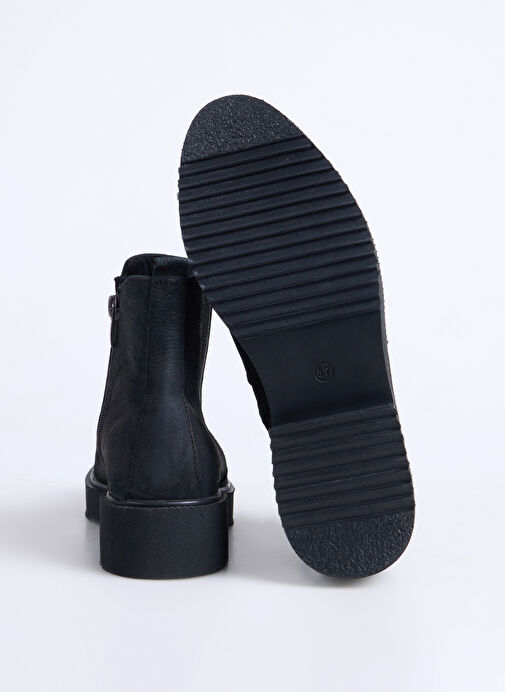 Bulldozer Siyah Kadın Deri Bot BUL-230612 KADIN DERİ BOT - Görsel 5