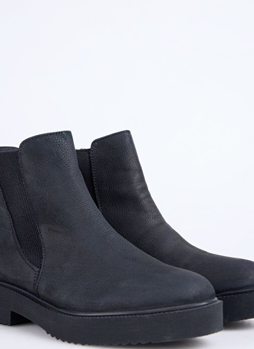 Bulldozer Siyah Kadın Deri Bot BUL-230612 KADIN DERİ BOT - Görsel 6