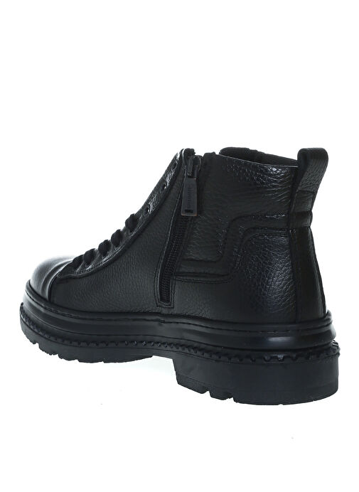 Bulldozer Siyah Erkek Deri Bot BUL-220025 - Görsel 3