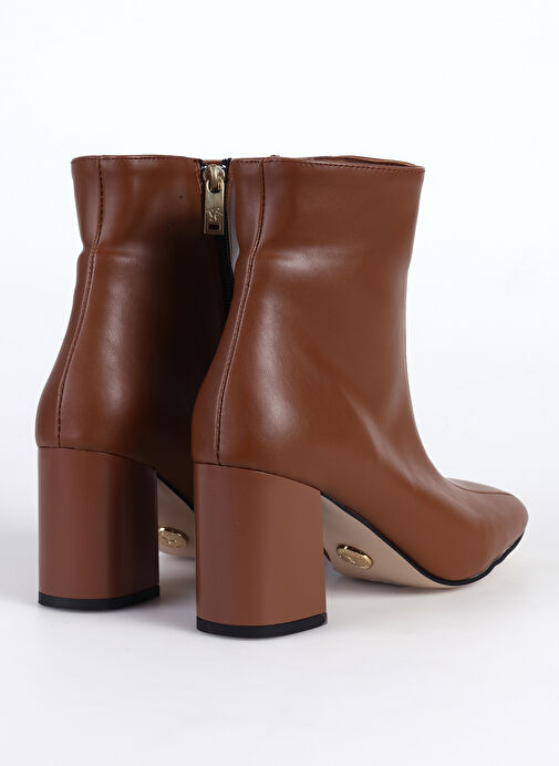 Fabrika Kahverengi Kadın Topuklu Bot STABIA - Görsel 4