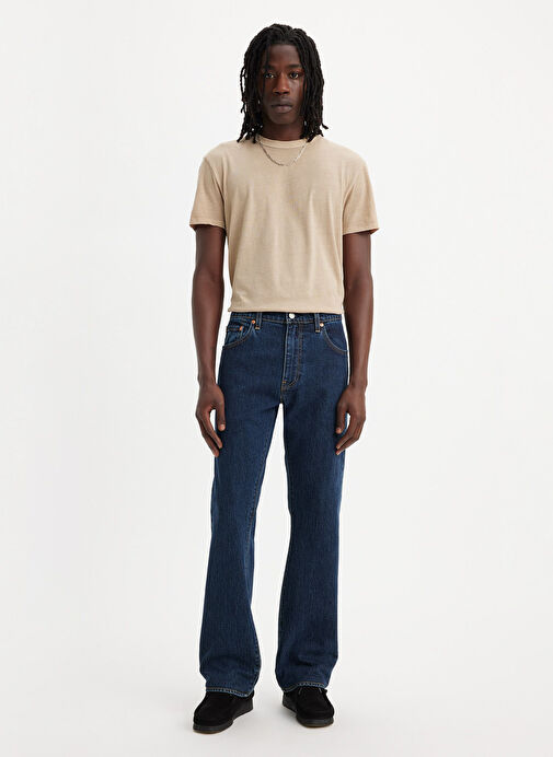 Levis Yüksek Bel Straight Açık Lacivert Erkek Şort 501 93 Shorts