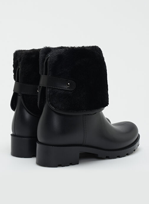 F By Fabrika Siyah Kadın Bot PERLA - Görsel 4
