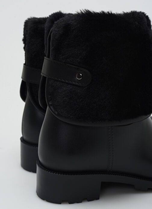 F By Fabrika Siyah Kadın Bot PERLA - Görsel 5