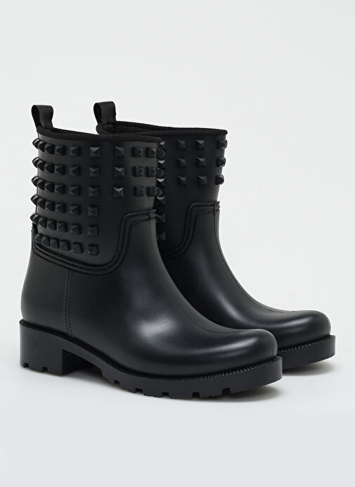 F By Fabrika Siyah Kadın Bot ULRIKA - Görsel 3