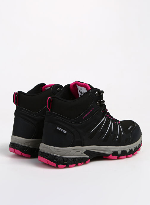 Hammer Jack Siyah-Pembe Kadın Bot 102 19900-G - Görsel 4