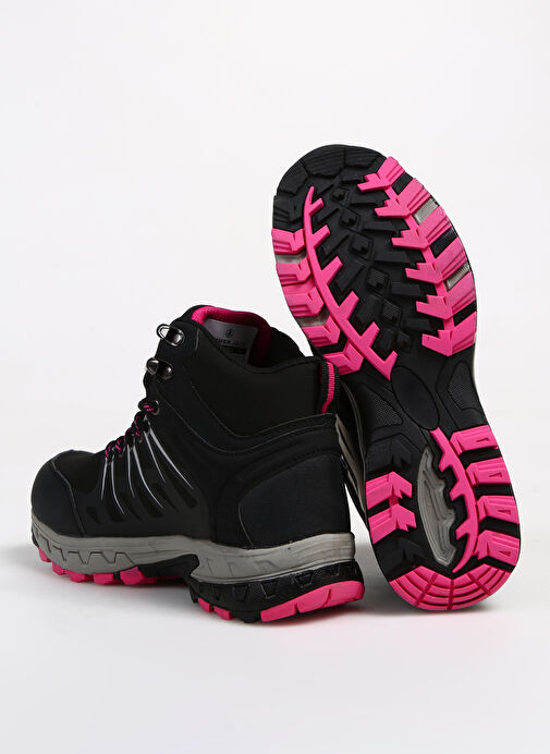 Hammer Jack Siyah-Pembe Kadın Bot 102 19900-G - Görsel 5