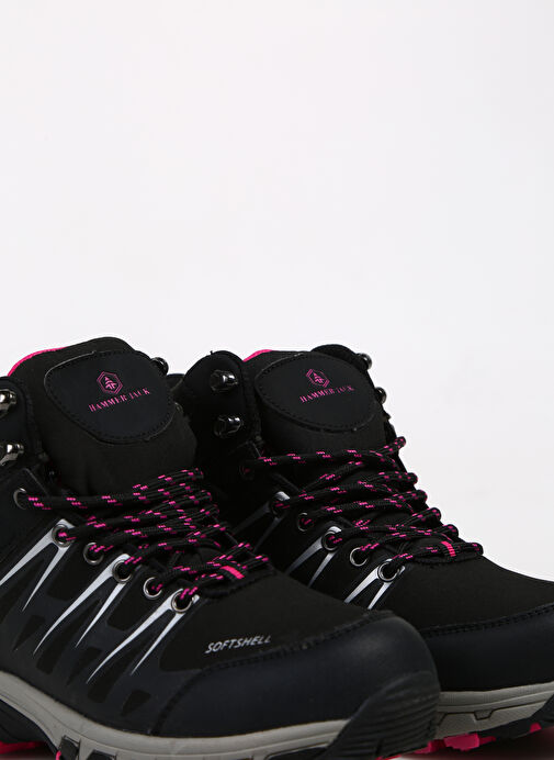 Hammer Jack Siyah-Pembe Kadın Bot 102 19900-G - Görsel 6