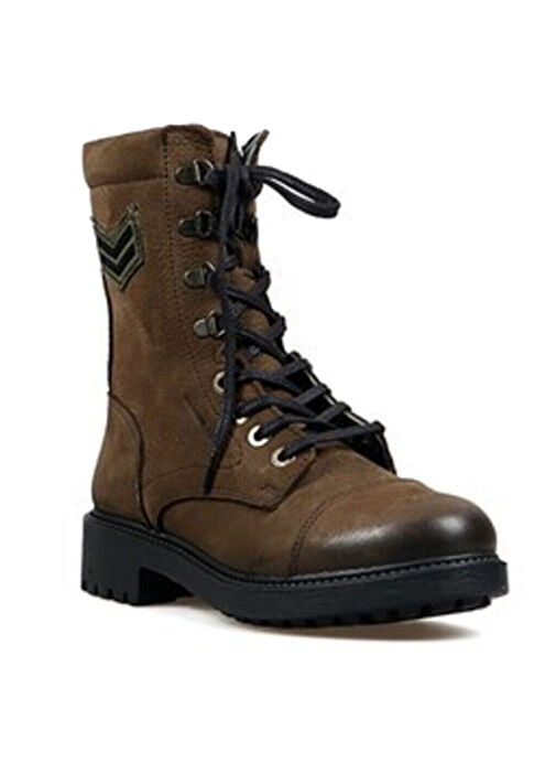 Hammer Jack Kahverengi Kadın Deri Bot 102 18354-G - Görsel 2