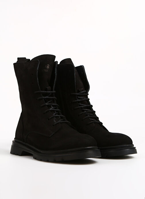 Hammer Jack Siyah Kadın Deri Bot 102 22730-Z - Görsel 3